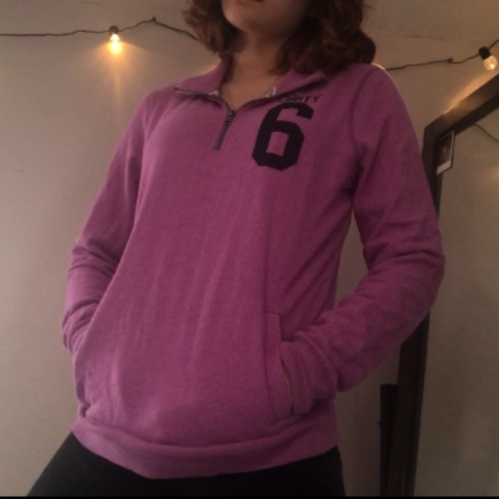 Victoria’s Secret Pink Pullover Sweater Purple